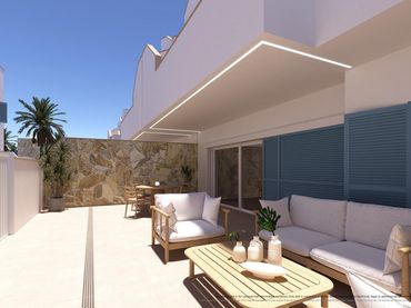 Apartament amb piscina en venda a Torre de la Horadada
