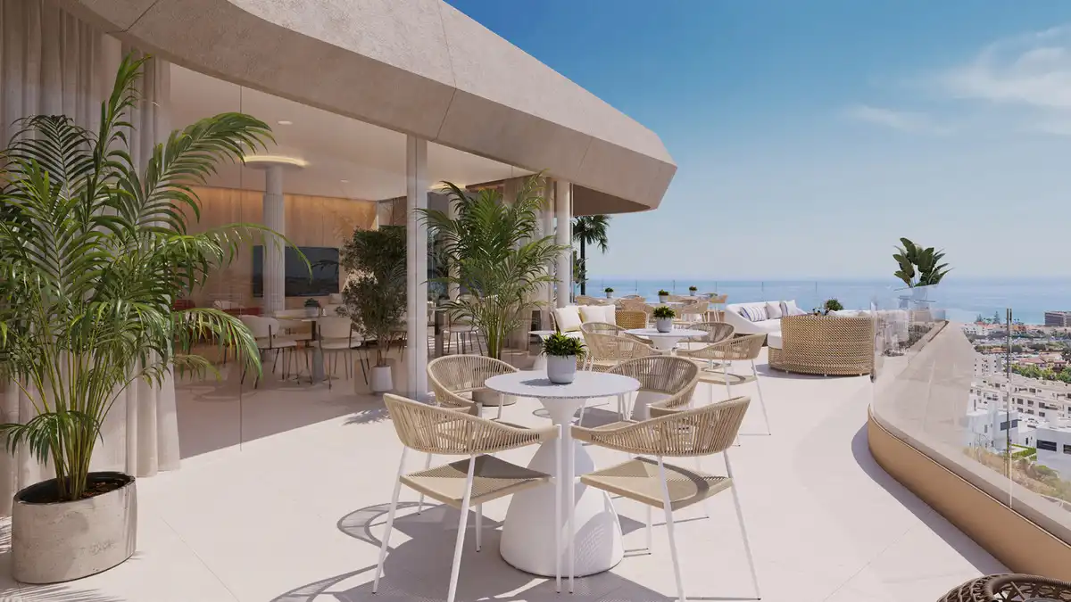 Terrace of Flat for sale in Mijas  with Terrace and Storage room