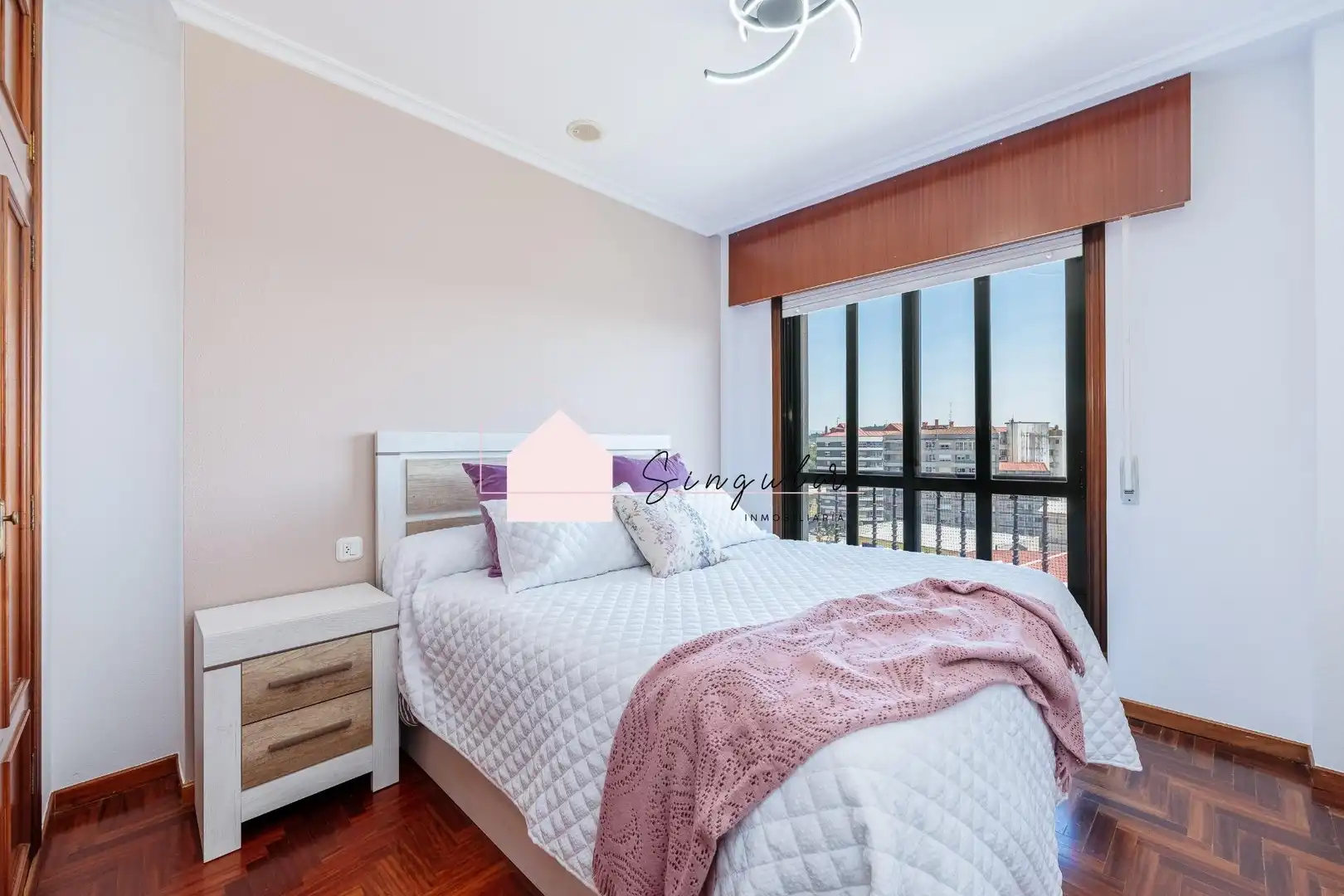 Bedroom of Flat for sale in Ponteareas  with Heating and Parquet flooring