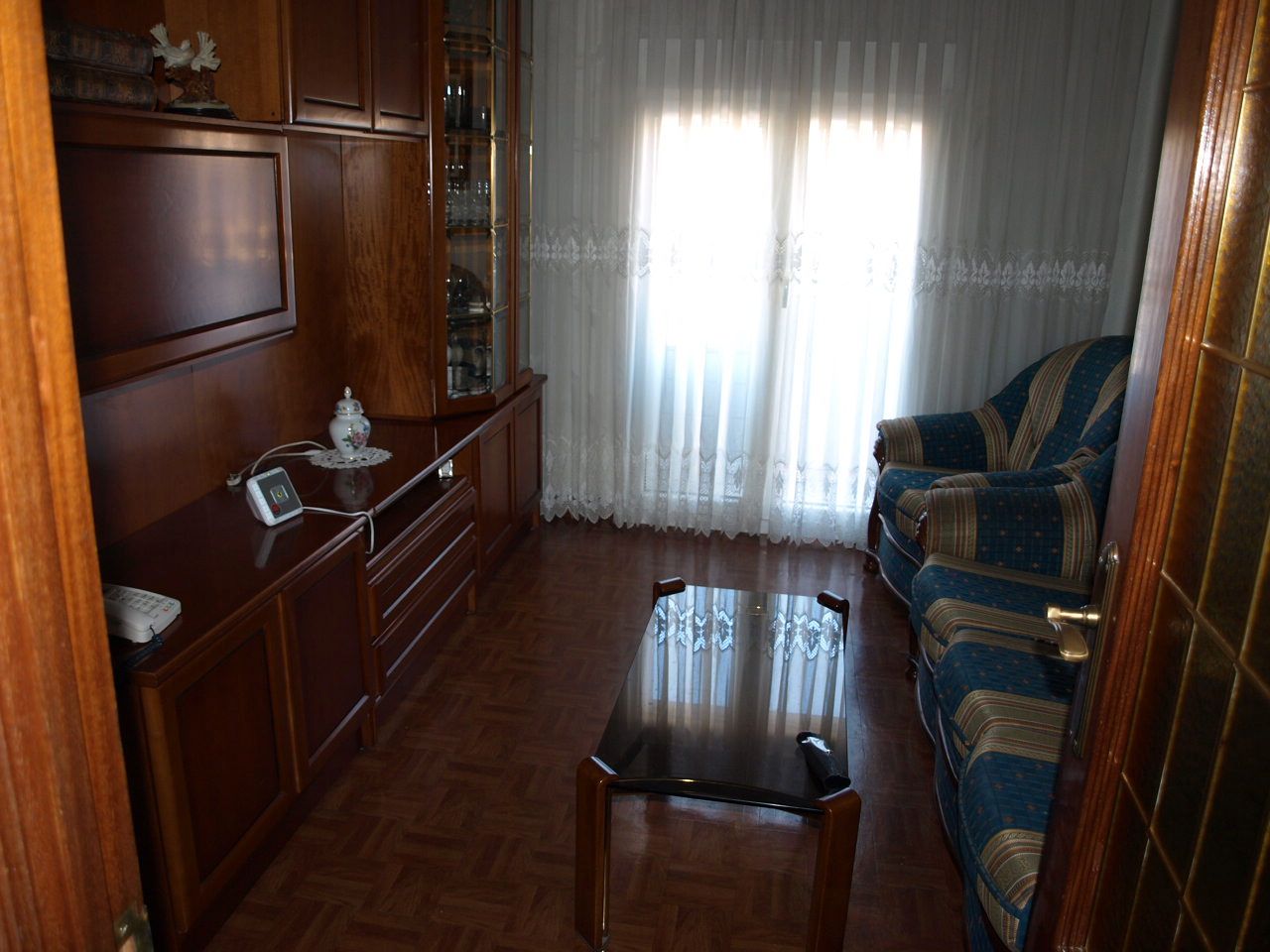 Sala de estar de Piso en venta en Valladolid Capital con Parquet y Amueblado