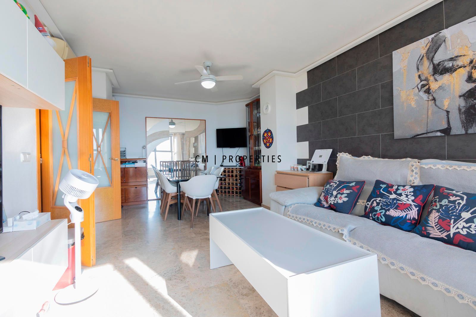 Sala de estar de Piso en venta en  Valencia Capital con Aire acondicionado, Calefacción y Piscina