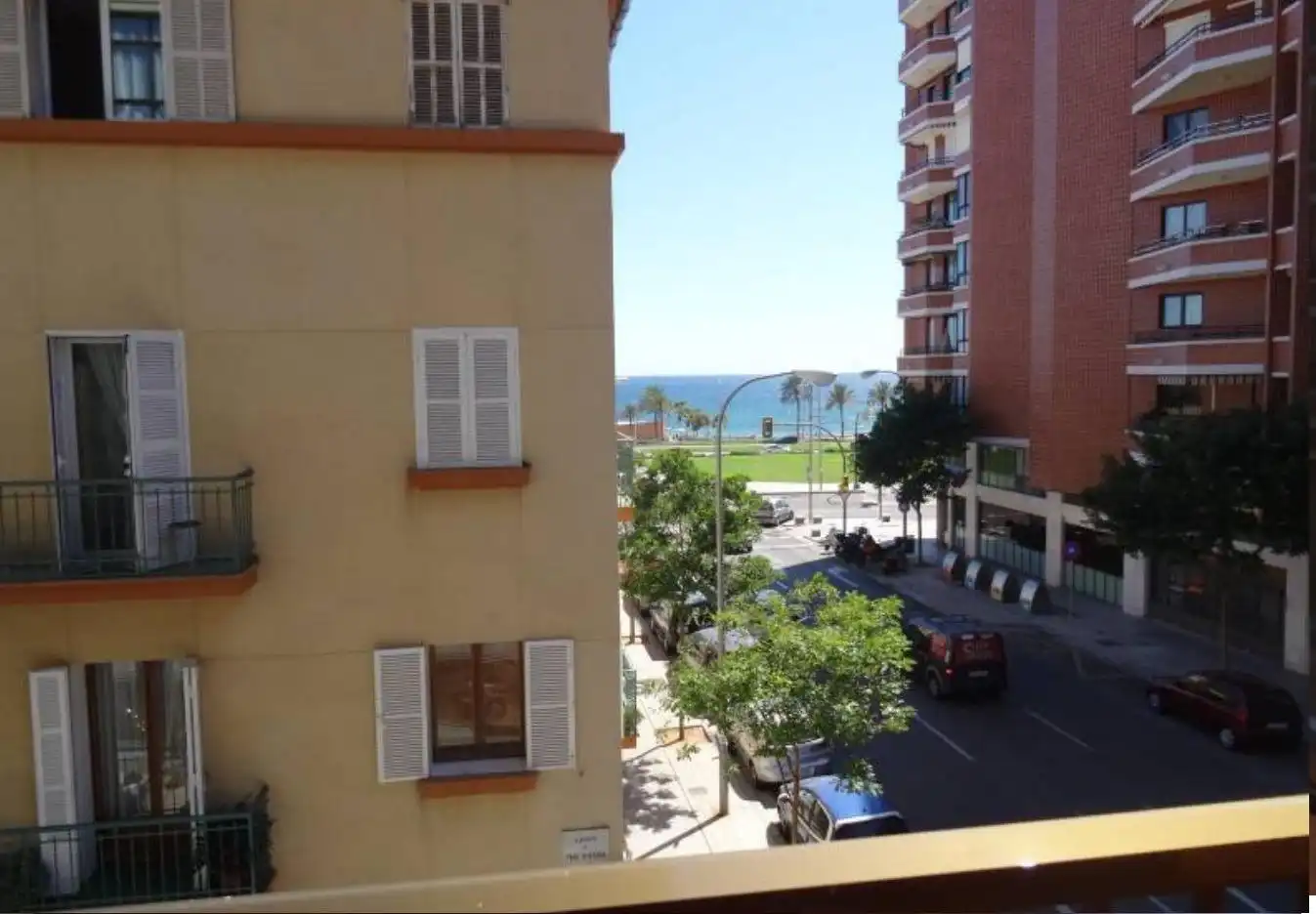 Exterior view of Flat for rent in  Palma de Mallorca  with Air Conditioner, Parquet flooring and Balcony