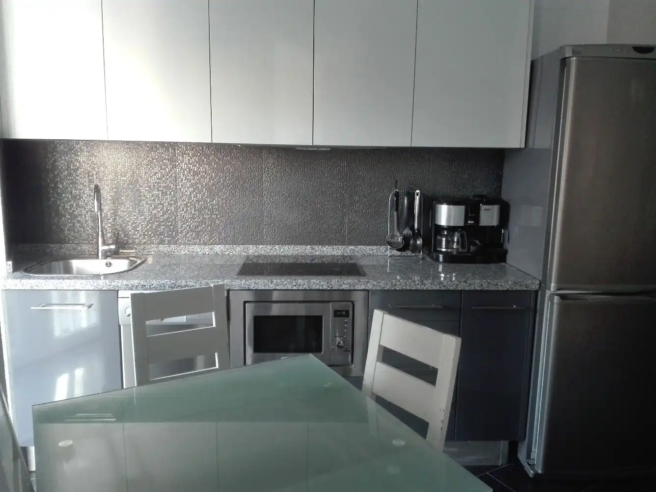 Kitchen of Flat for rent in Salamanca  with Heating, Parquet flooring and Furnished