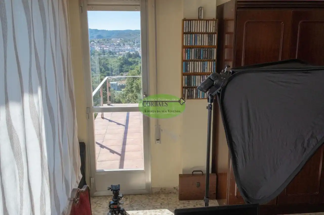 Terraza de Casa o chalet en venta en Ourense Capital  con Calefacción, Jardín privado y Terraza
