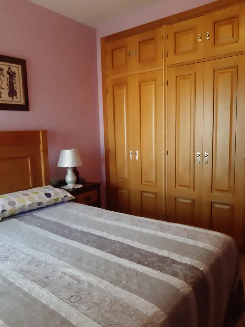 Bedroom of Flat for rent in Algeciras  with Air Conditioner and Furnished