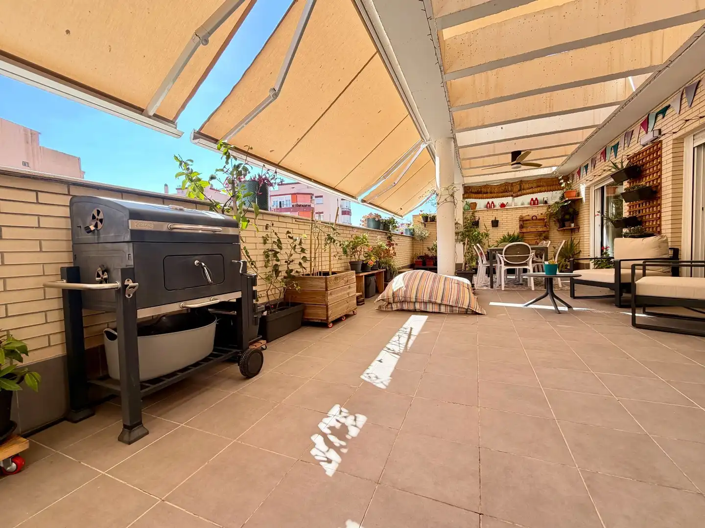 Terrasse von Dachboden zum Verkauf in Málaga mit Klimaanlage, Heizung und Terrasse