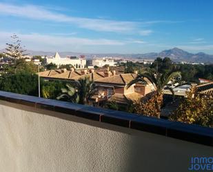 Vista exterior de Dúplex en venda en Sant Joan d'Alacant amb Aire condicionat, Terrassa i Balcó