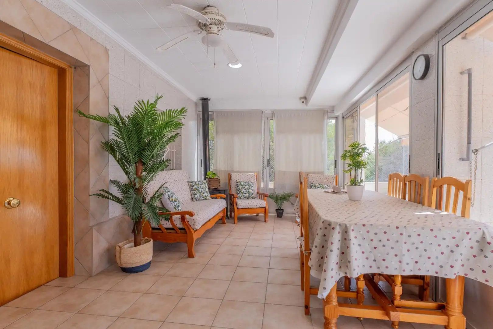 Terraza de Casa o chalet en venta en Elche / Elx con Aire acondicionado, Jardín privado y Piscina