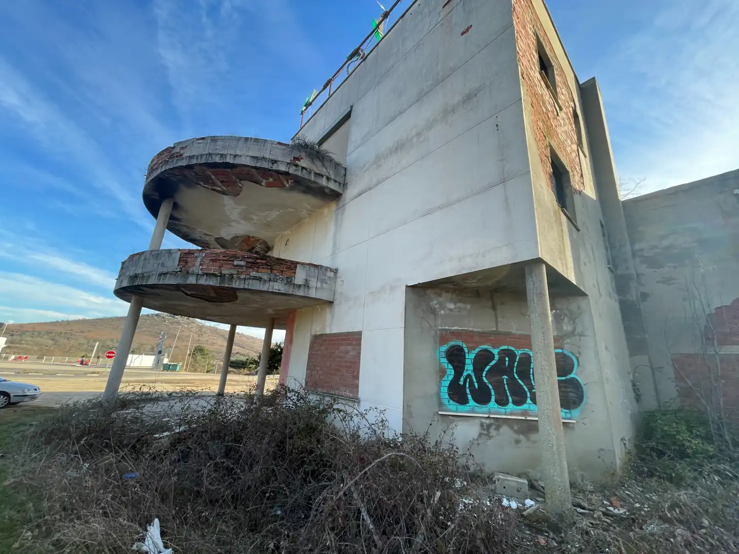 Vista exterior de Edificio en venta en Otero de Bodas
