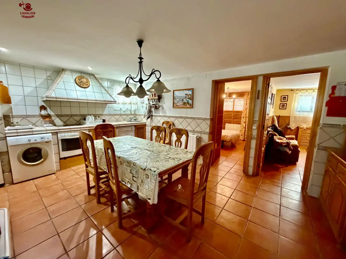 Cuina de Casa o xalet en venda en Guadarrama amb Calefacció, Jardí privat i Terrassa