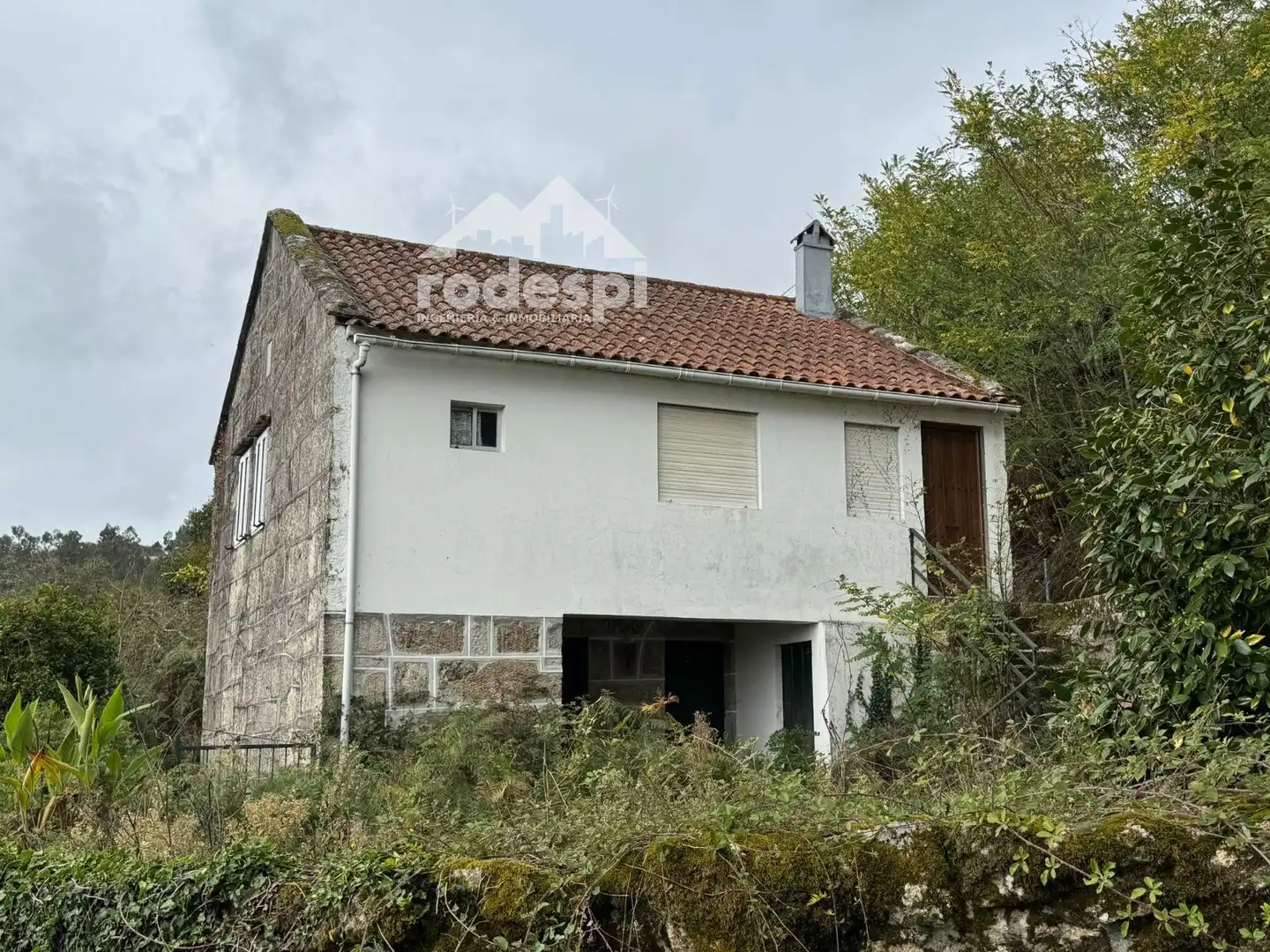 Exterior view of Detached homes for sale in A Cañiza    with Furnished