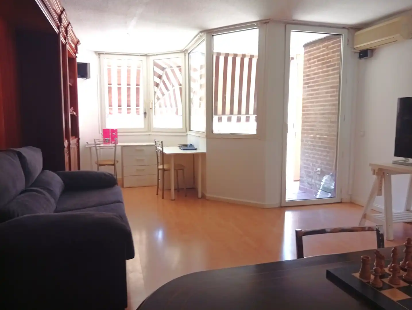 Sala de estar de Piso en venta en Leganés con Aire acondicionado, Calefacción y Jardín privado