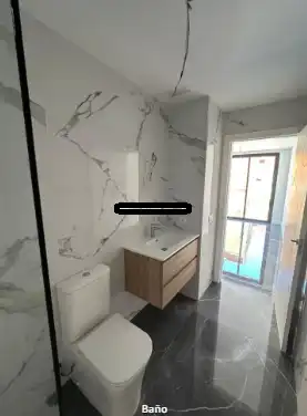 Badezimmer von Wohnung zum Verkauf in San Cristóbal de la Laguna mit Abstellraum, Ofen und Waschmaschine