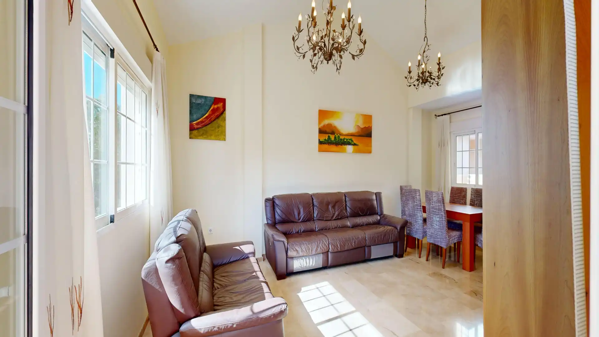 Sala de estar de Piso en venta en Molina de Segura con Aire acondicionado, Terraza y Trastero