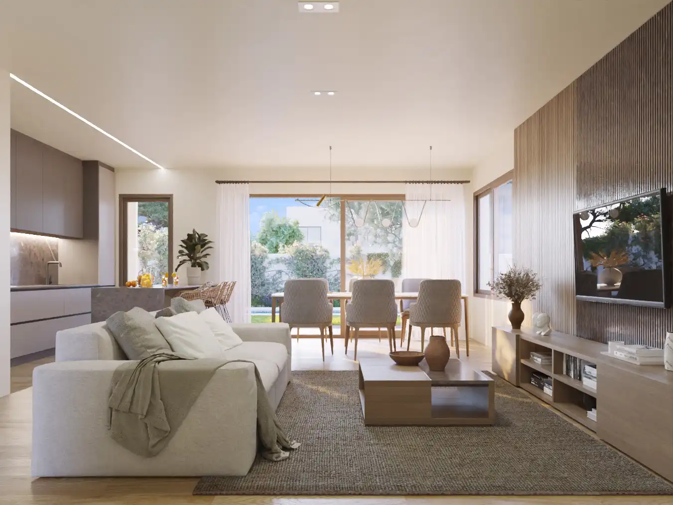 Neubau-Doppelhaushälfte mit Pool zum Verkauf in Calle de la Pintura 1