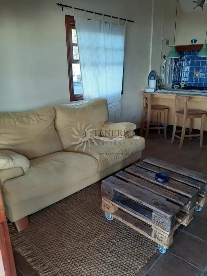 Sala d'estar de Finca rústica en venda en Granadilla de Abona amb Jardí privat i Terrassa
