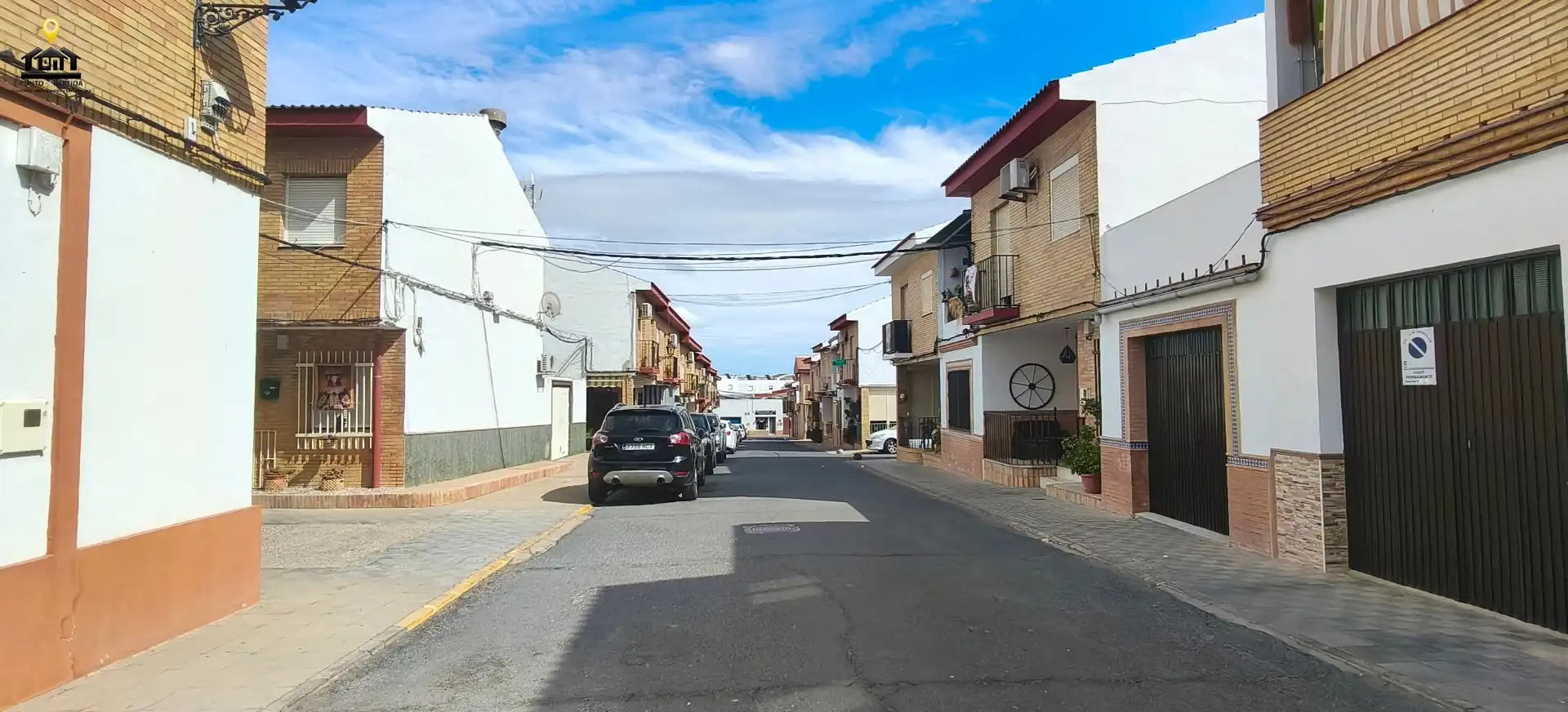 Vista exterior de Casa o chalet en venta en Manzanilla con Aire acondicionado, Amueblado y Horno