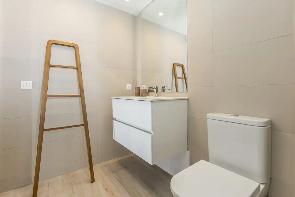 Bathroom of Apartments for rent in Jávea / Xàbia  with Air Conditioner, Storage room and Sauna