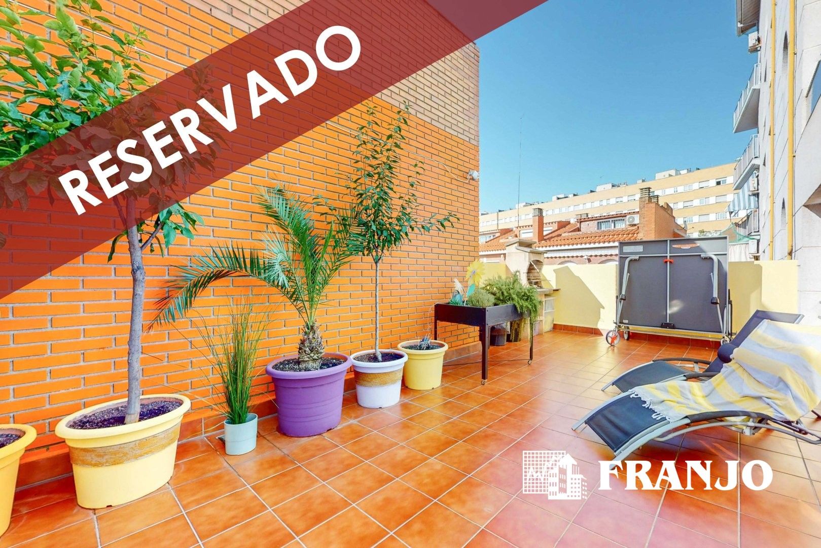 Terrace of Flat for sale in Barberà del Vallès  with Air Conditioner, Heating and Terrace