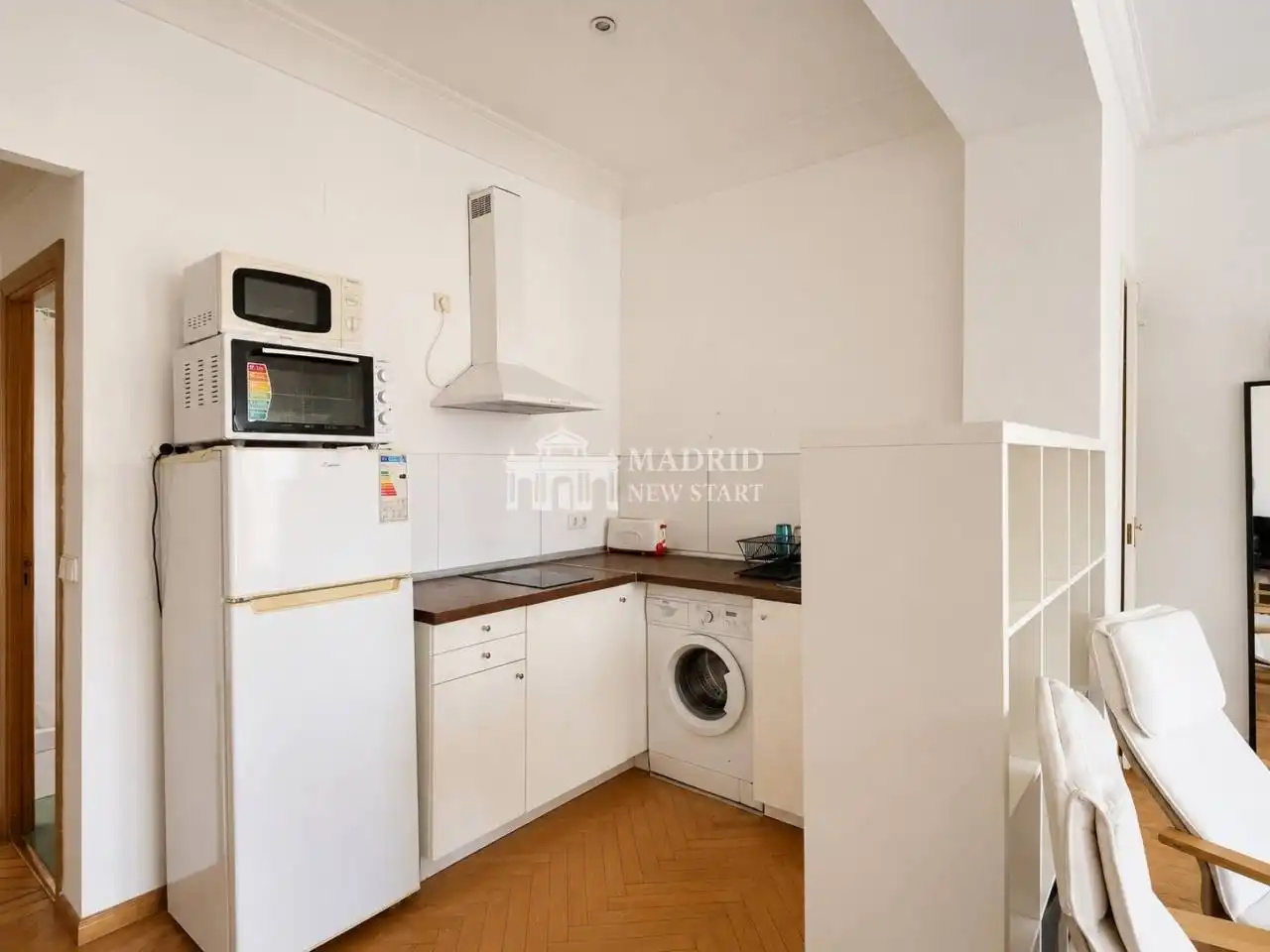 Habitación de Estudio de alquiler en Madrid con Aire acondicionado, Calefacción y Parquet