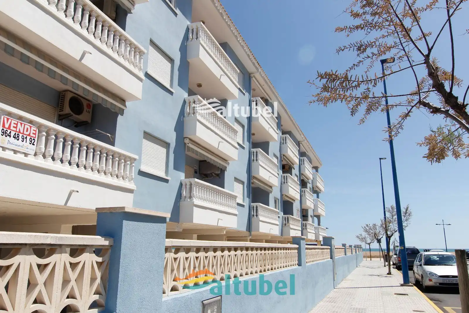Vista exterior de Ático en venta en Peñíscola / Peníscola con Aire acondicionado, Terraza y Piscina