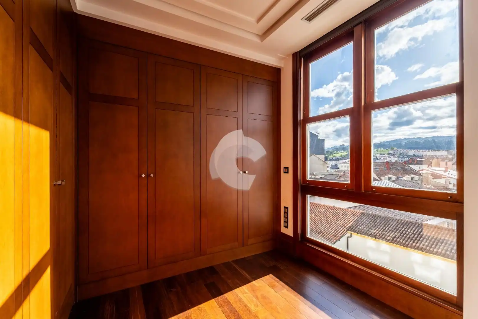 Bedroom of Flat for sale in Ourense Capital   with Heating, Parquet flooring and Storage room
