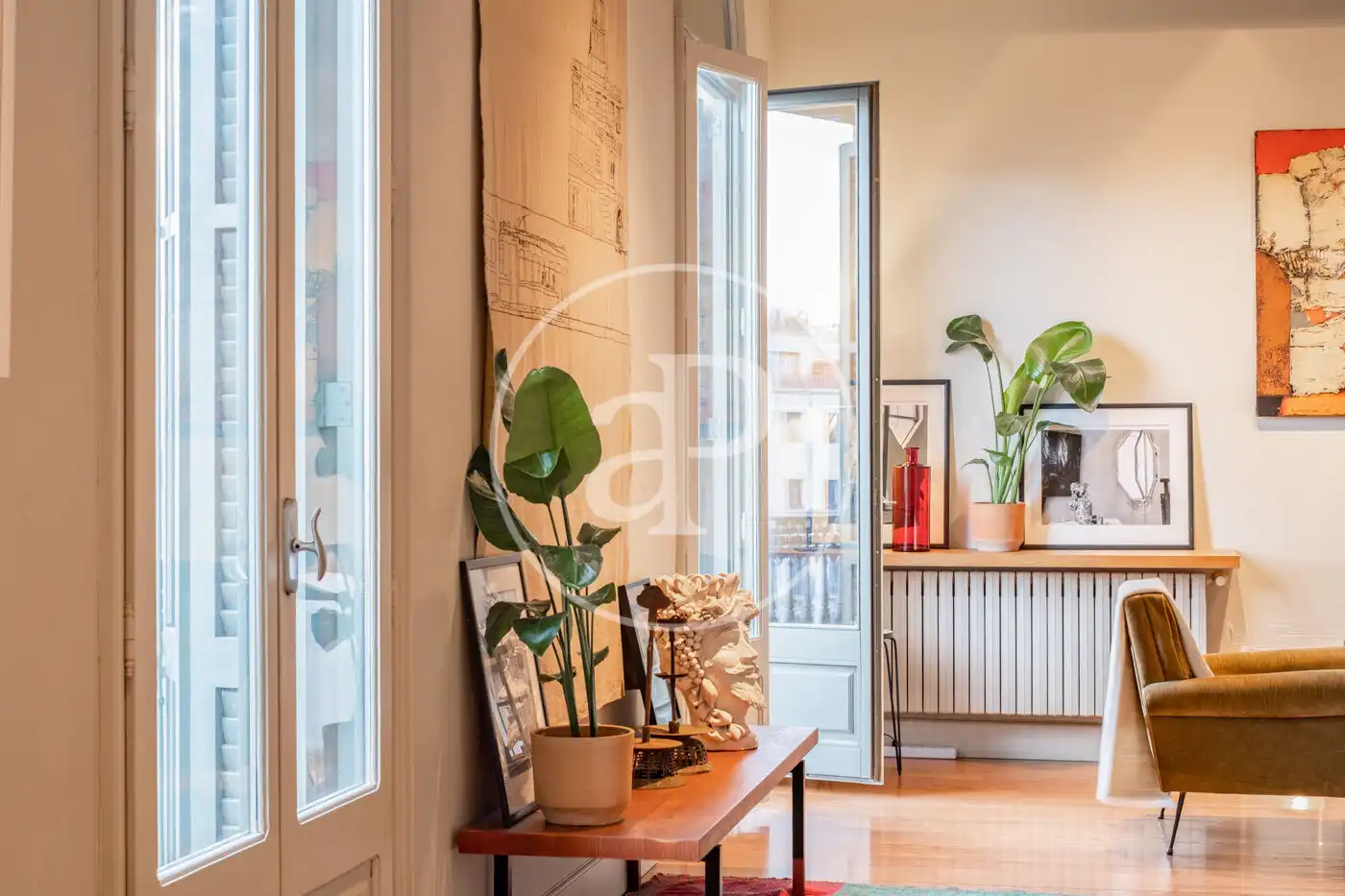 Wohnung zur Miete in Barcelona mit Klimaanlage, Heizung und Möbliert