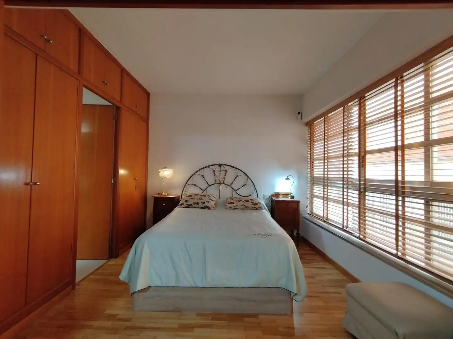 Dormitori de Apartament de lloguer en Murcia amb Aire condicionat, Calefacció i Parquet