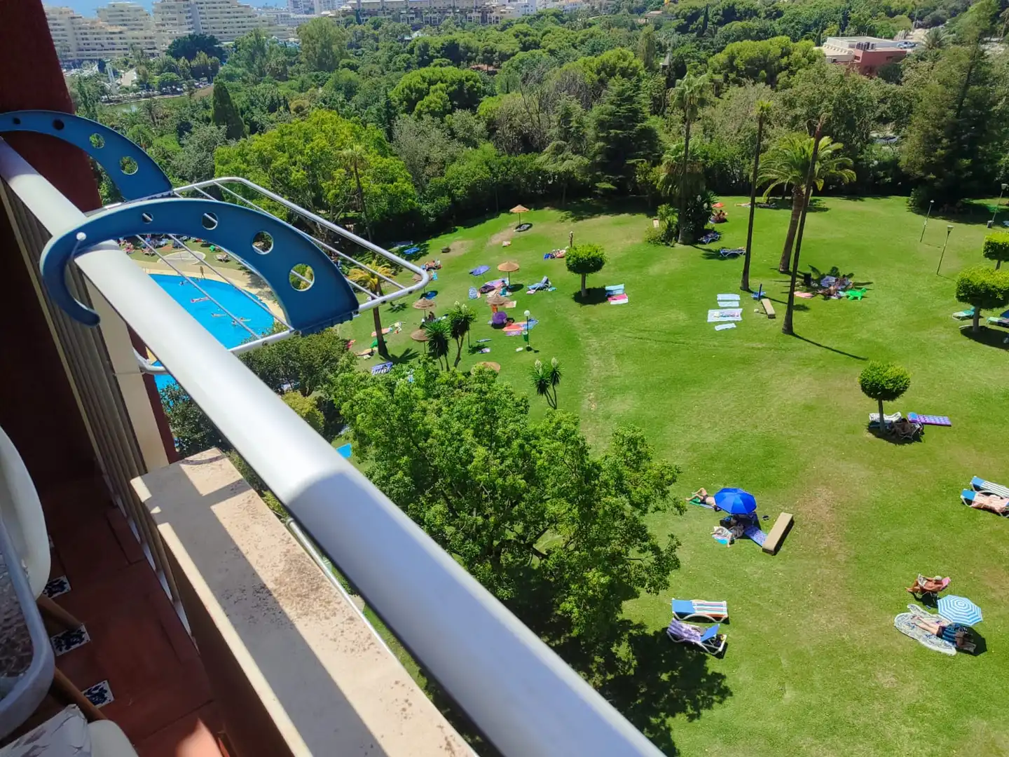 Swimming pool of Study for sale in Benalmádena  with Air Conditioner, Terrace and Furnished