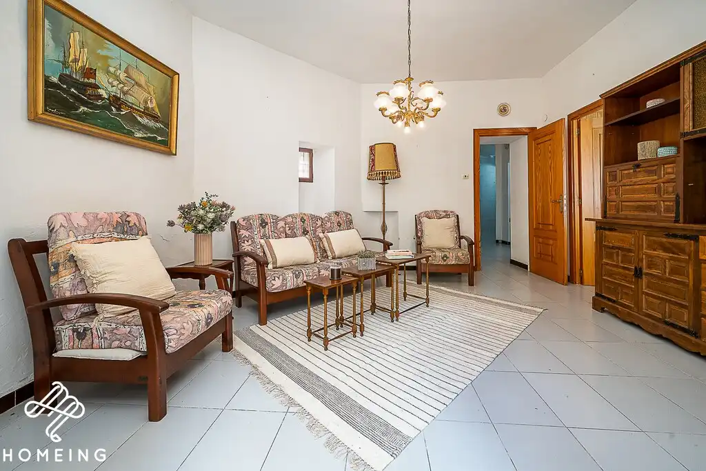 Sala d'estar de Finca rústica en venda en  Palma de Mallorca amb Terrassa i Moblat