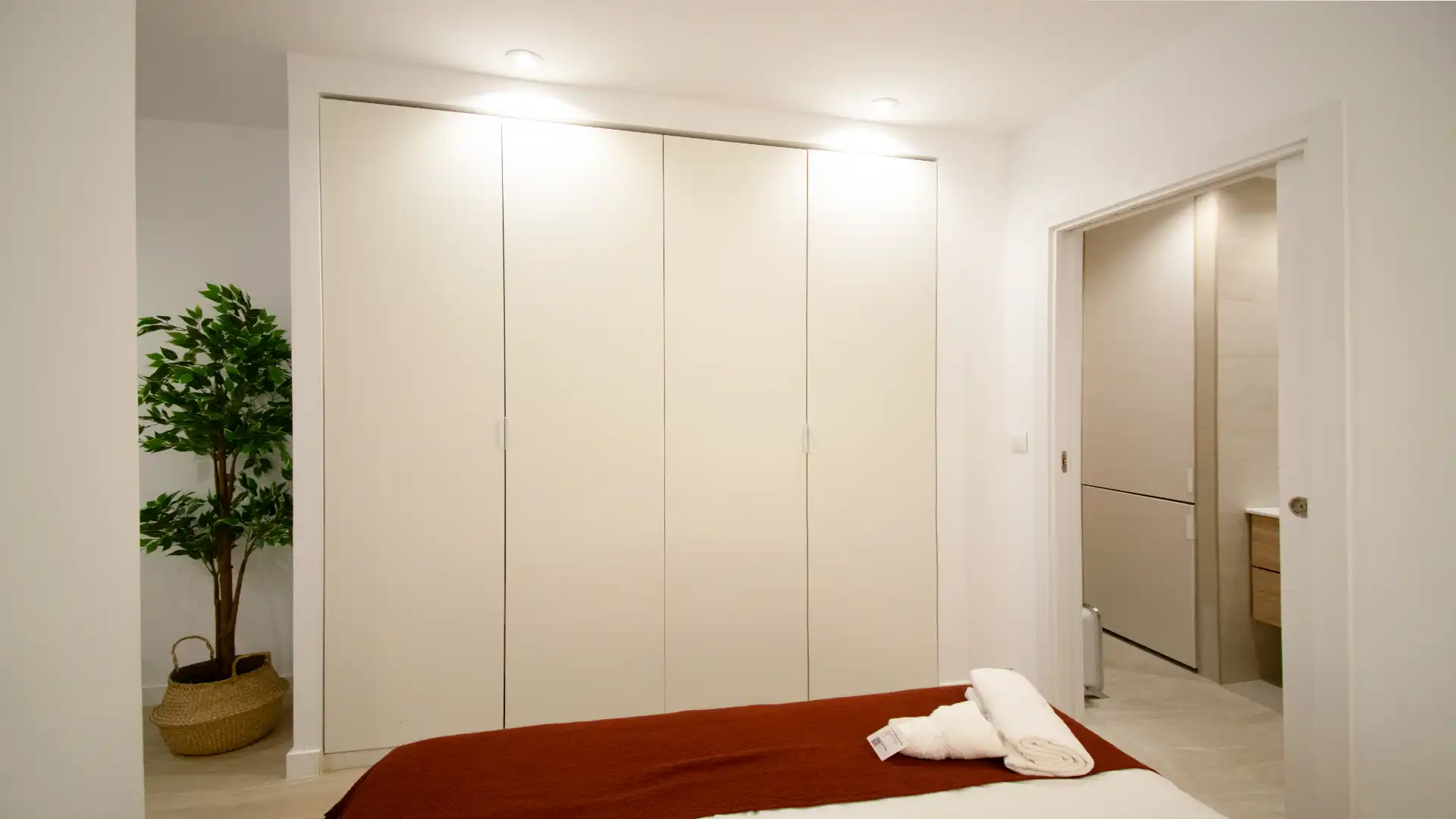 Bedroom of Flat for rent in Madrid  with Heating, Furnished and Oven