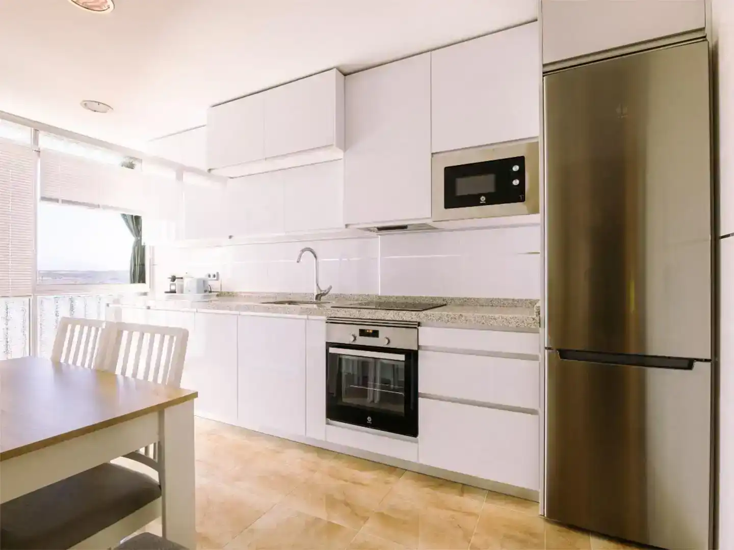 Küche von Wohnung zur Miete in Haro mit Balkon