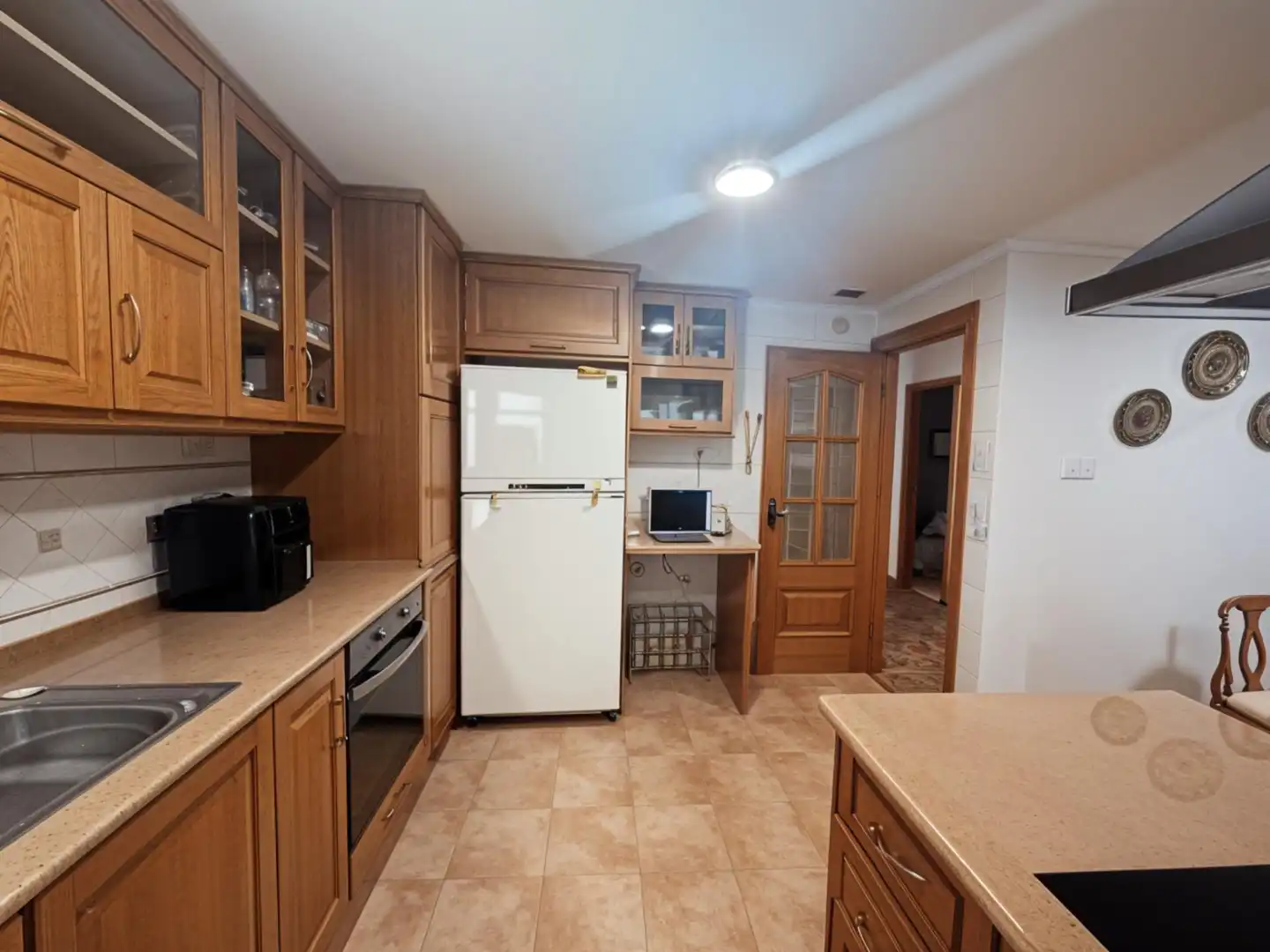 Kitchen of Flat for sale in Puçol  with Air Conditioner, Terrace and Balcony