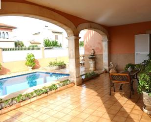 Swimming pool of Single-family semi-detached to rent in Inca  with Air Conditioner, Heating and Private garden