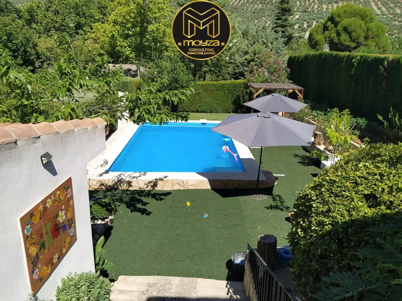 Swimming pool of Houses for rent in Los Villares  with Air Conditioner, Heating and Storage room