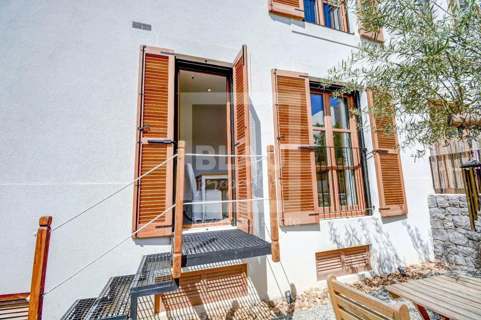 Exterior view of Flat for rent in Sant Joan de Labritja  with Air Conditioner, Private garden and Furnished