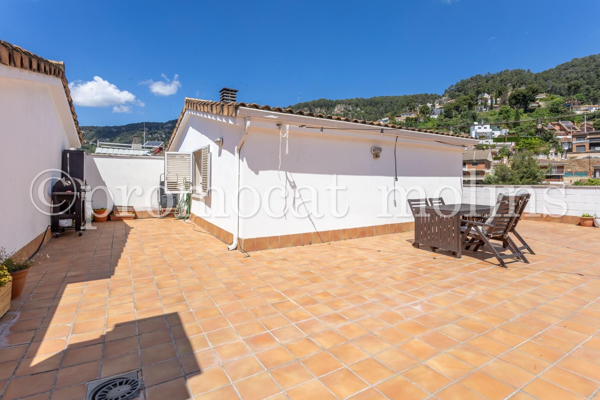 Exterior view of Attic for sale in Vallirana  with Heating, Terrace and Storage room