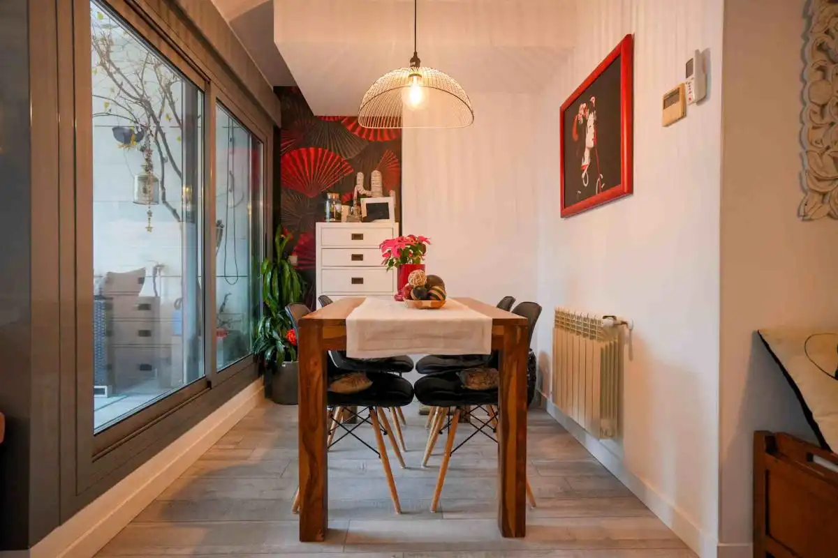 Comedor de Ático en venta en Madrid con Aire acondicionado, Calefacción y Jardín privado