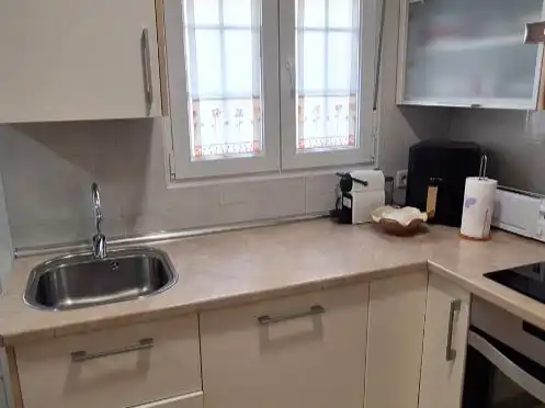 Cocina de Piso en venta en Segovia Capital con Terraza y Balcón