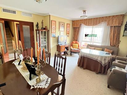 Dining room of Single-family semi-detached for sale in Badajoz Capital  with Air Conditioner, Terrace and Storage room