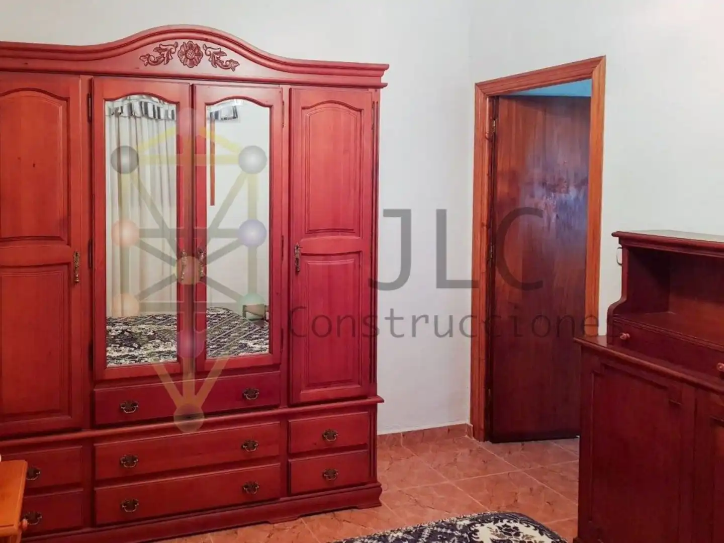 Habitación de Casa o chalet en venta en Fuente Álamo de Murcia con Aire acondicionado, Jardín privado y Terraza