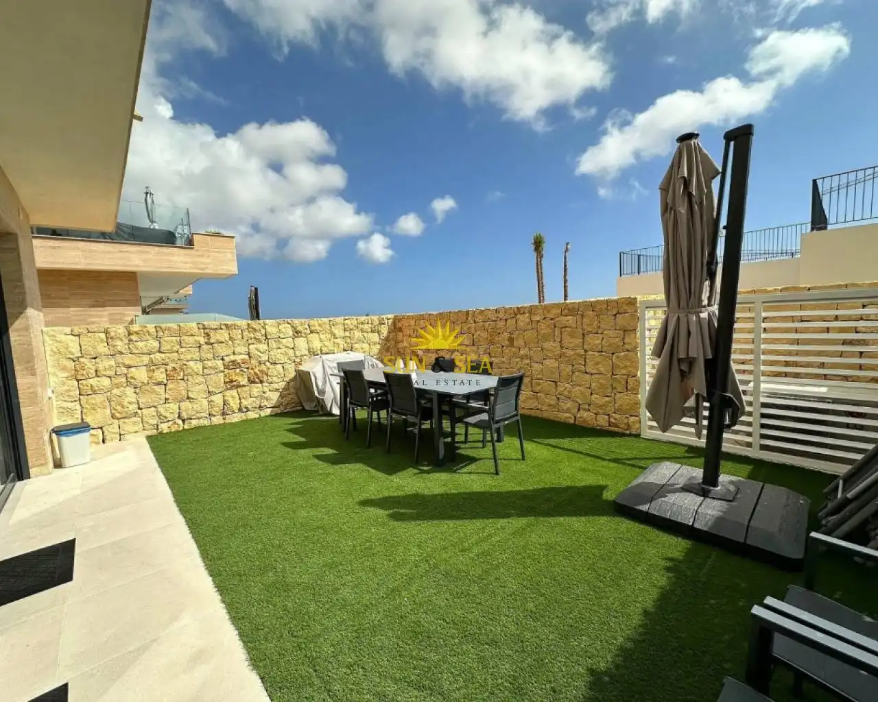 Terraza de Planta baja de alquiler en Finestrat con Aire acondicionado, Calefacción y Terraza