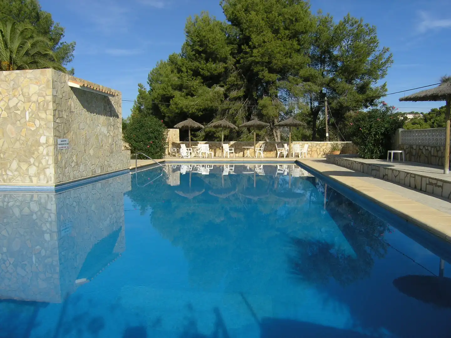Piscina de Apartamento en venta en Moraira con Aire acondicionado, Calefacción y Terraza