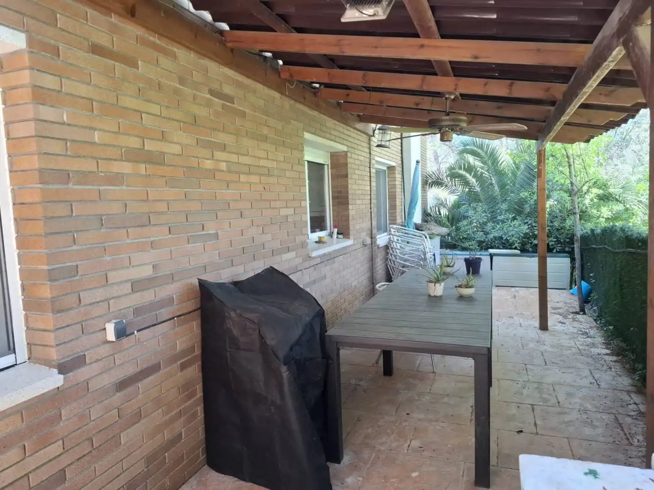 Terrassa de Casa o xalet en venda en Rubí amb Aire condicionat, Calefacció i Jardí privat