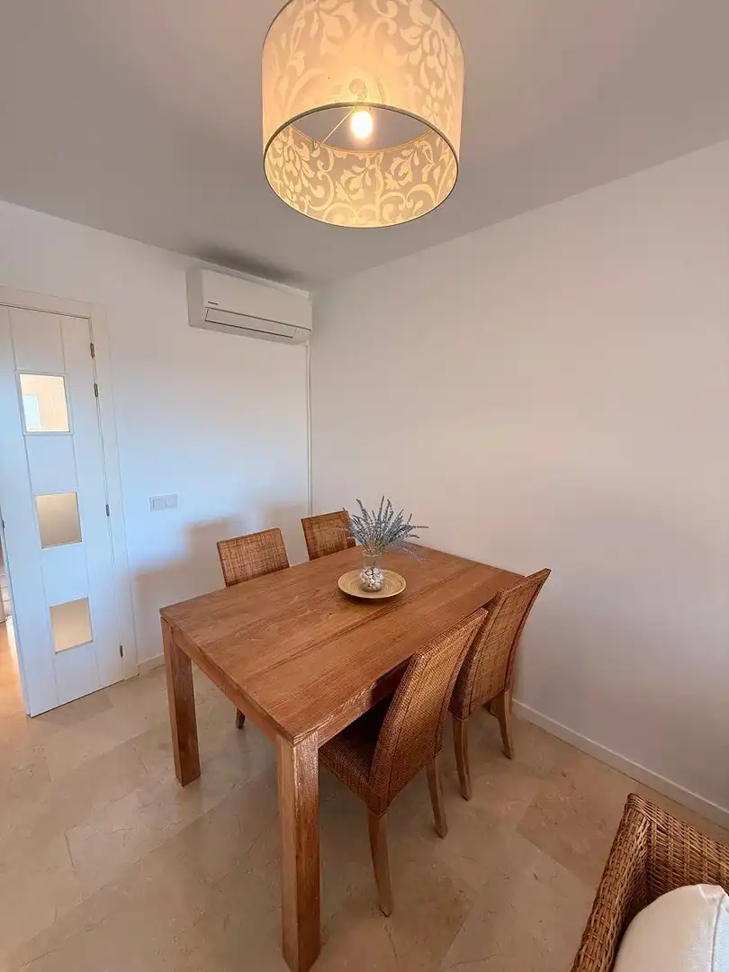 Esszimmer von Wohnungen zur Miete in Altea mit Klimaanlage, Heizung und Terrasse
