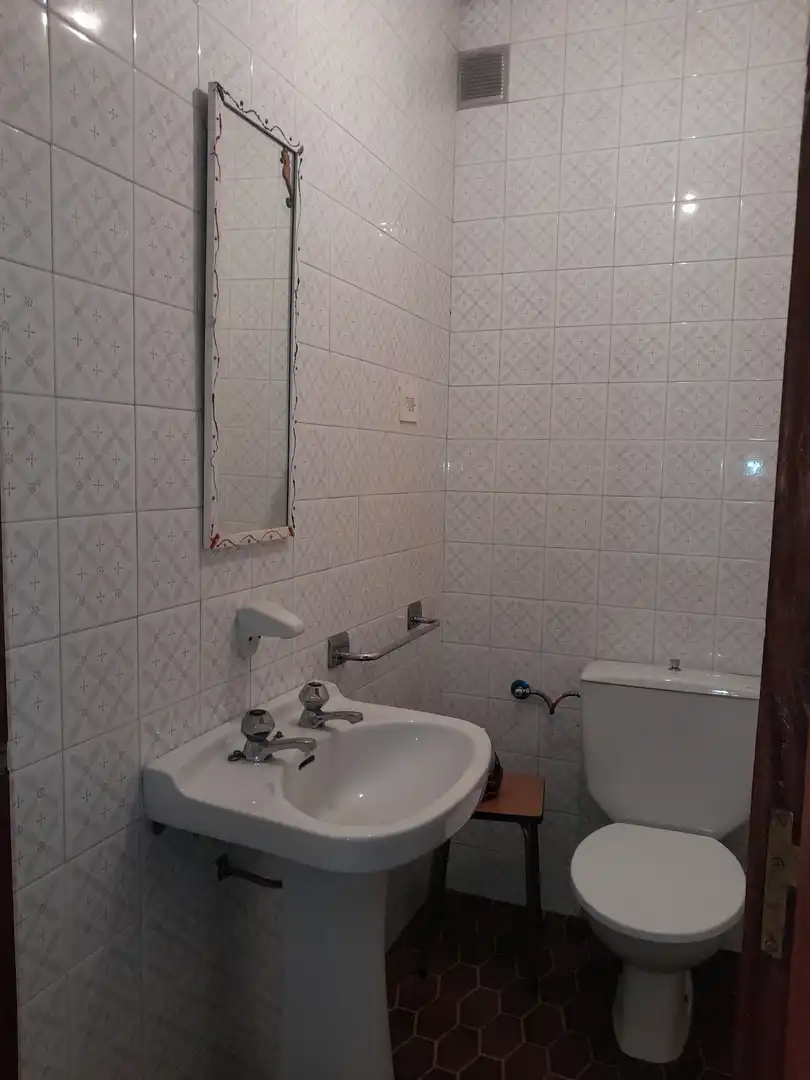 Bathroom of Flat for sale in Boiro  with Terrace, Storage room and Furnished