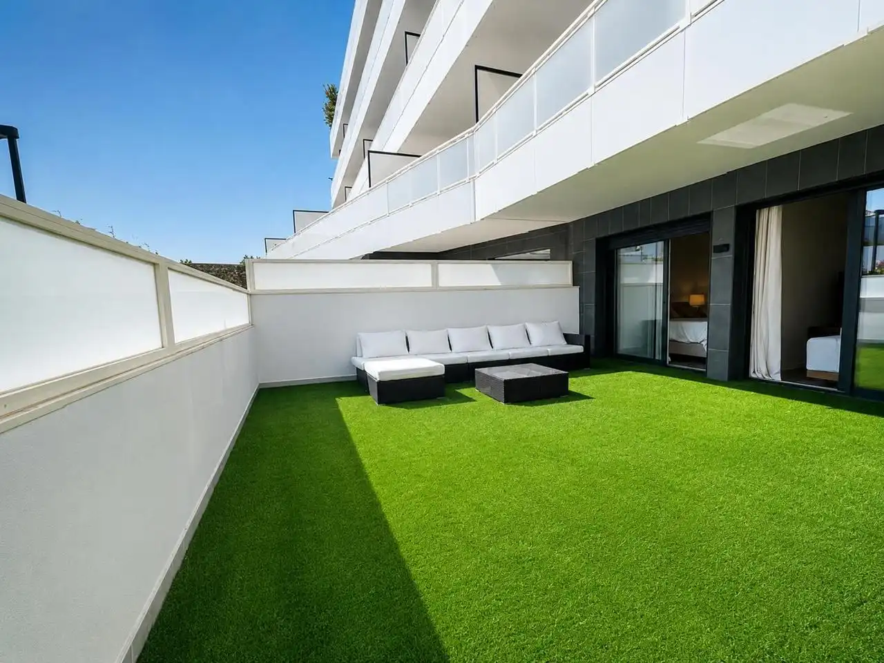 Terrassa de Planta baixa de lloguer en Eivissa amb Aire condicionat, Terrassa i Moblat