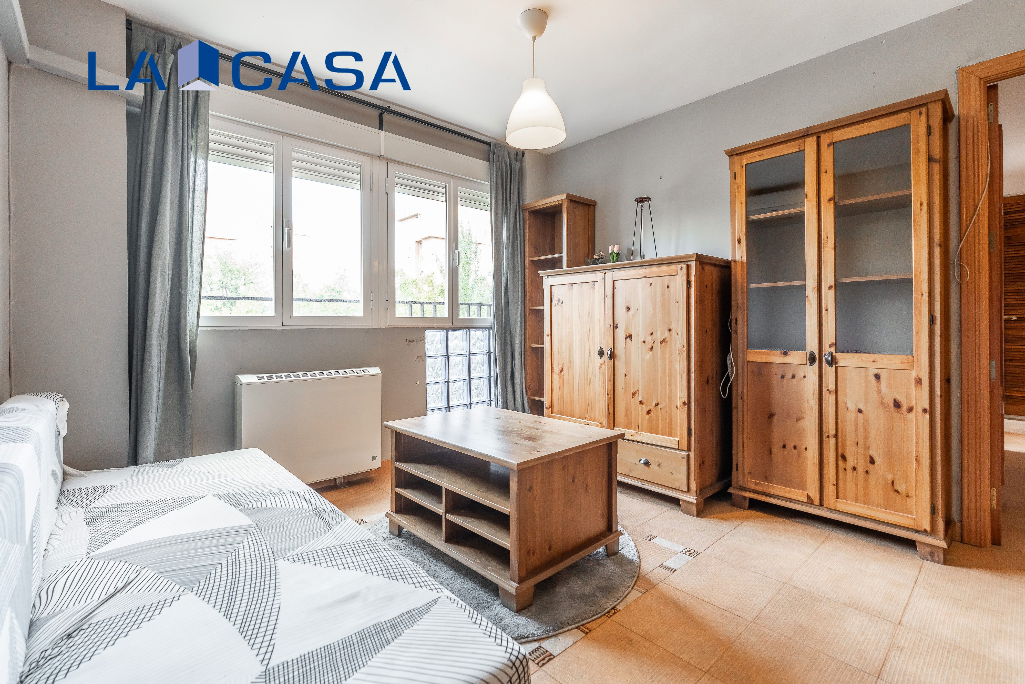 Bedroom of Flat for sale in  Madrid Capital  with Heating