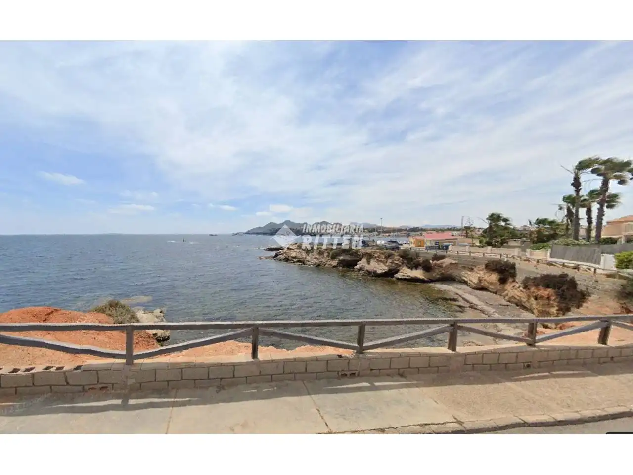 Vista exterior de Casa o chalet en venta en Cartagena con Jardín privado, Terraza y Piscina