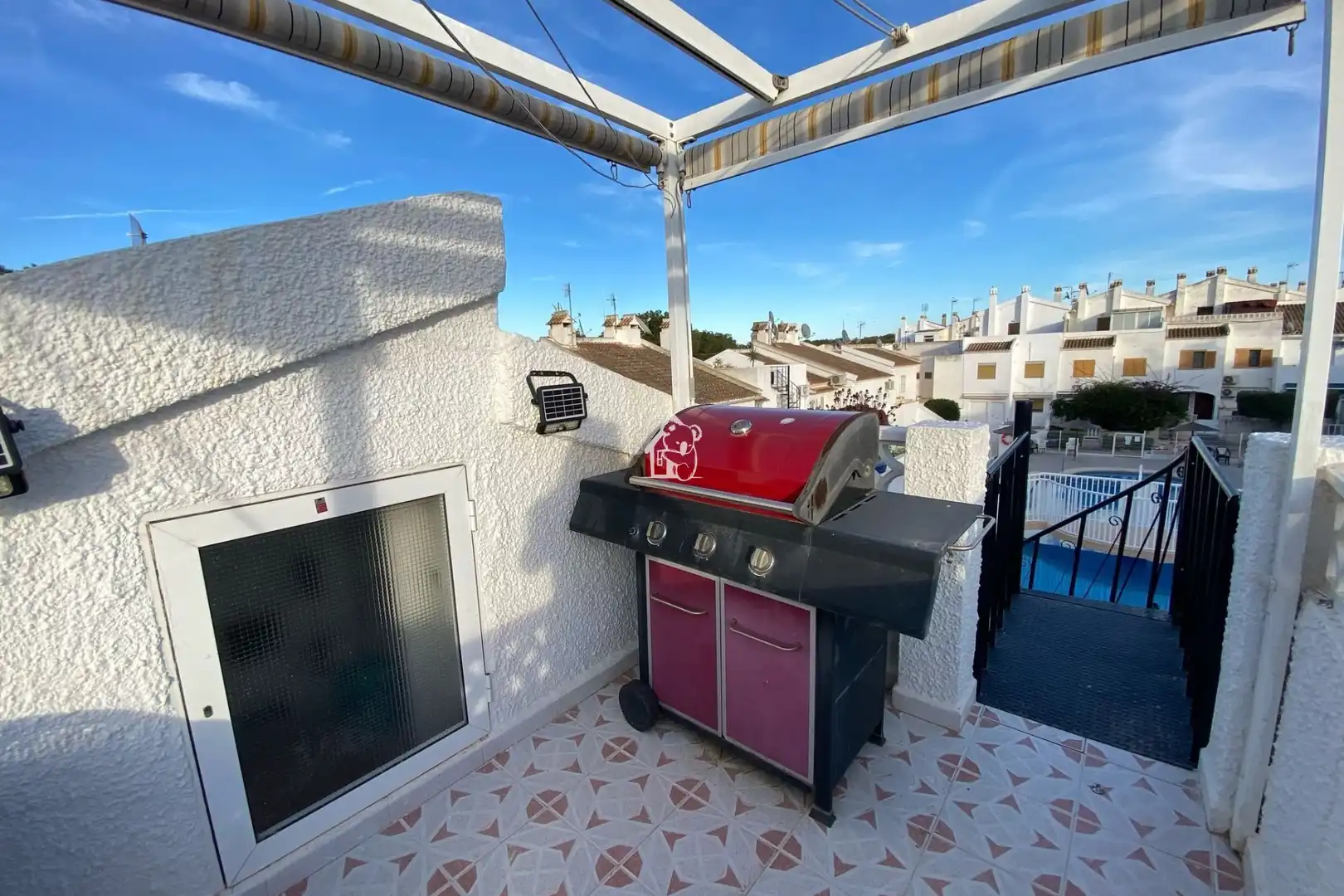 Terrace of Flat for rent in Torrevieja  with Terrace, Swimming Pool and Furnished